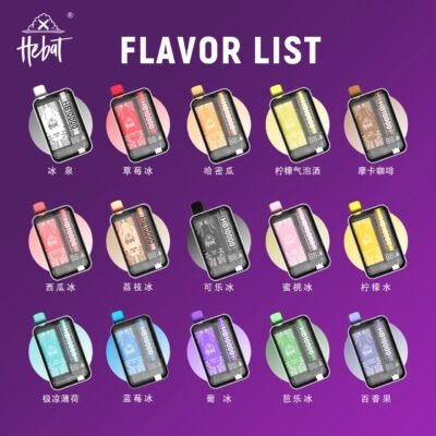 HEBAT 10000拋棄式電子煙