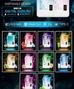 SP2S GEM 9000 PUFFS 拋棄式電子煙 一次性霧化桿