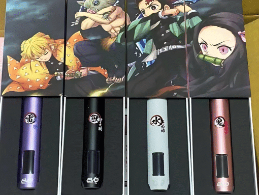EVO × 鬼滅之刃 聯名主機｜潮流動漫風格 | 帶屏發光小煙主機